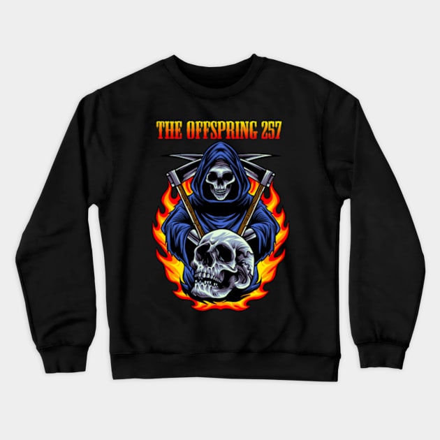 THE OFFSPRING 257 BAND Crewneck Sweatshirt by citrus_sizzle